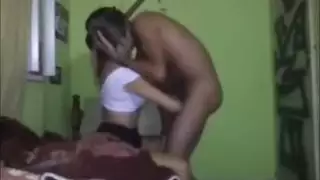 زوجان يمارسان الجنس على الكاميرا ، هواة محلية الصنع